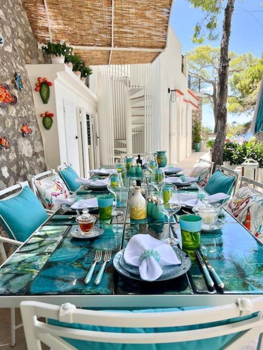 Vila Exceptionnel Pieds Dans L'Eau Capri Exteriér fotografie