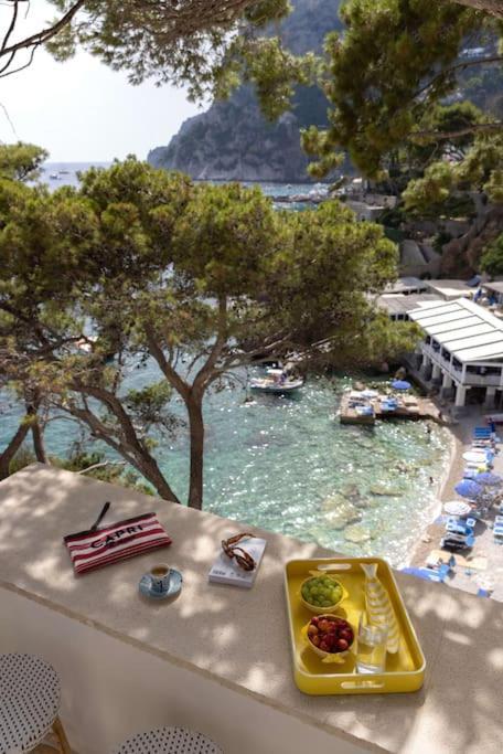 Vila Exceptionnel Pieds Dans L'Eau Capri Exteriér fotografie