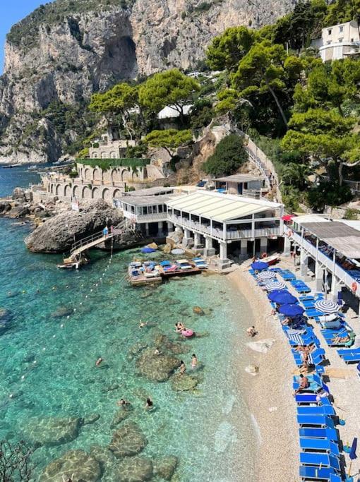 Vila Exceptionnel Pieds Dans L'Eau Capri Exteriér fotografie