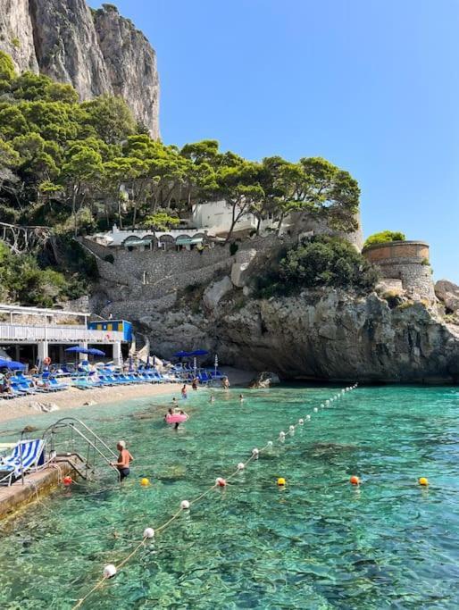 Vila Exceptionnel Pieds Dans L'Eau Capri Exteriér fotografie