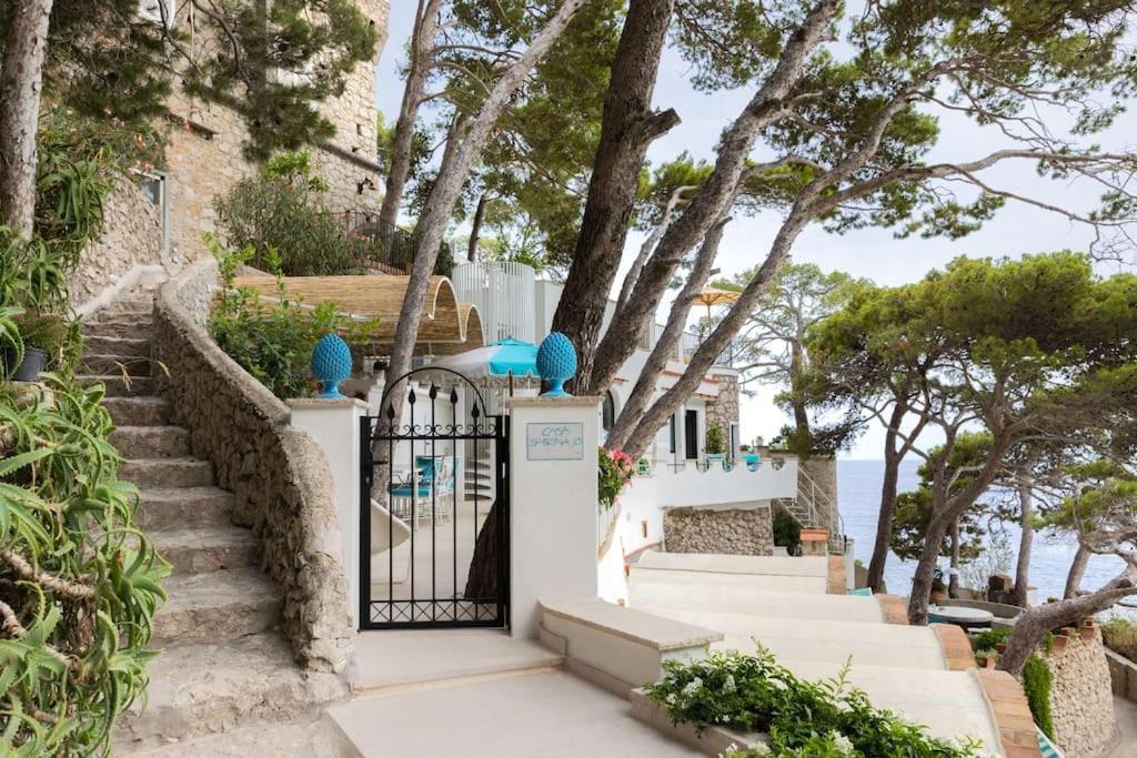 Vila Exceptionnel Pieds Dans L'Eau Capri Exteriér fotografie