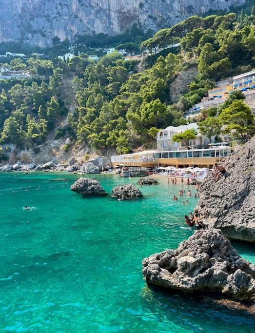 Vila Exceptionnel Pieds Dans L'Eau Capri Exteriér fotografie