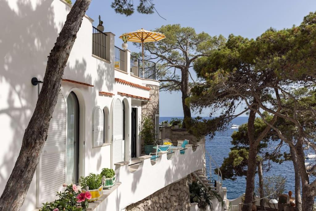 Vila Exceptionnel Pieds Dans L'Eau Capri Exteriér fotografie