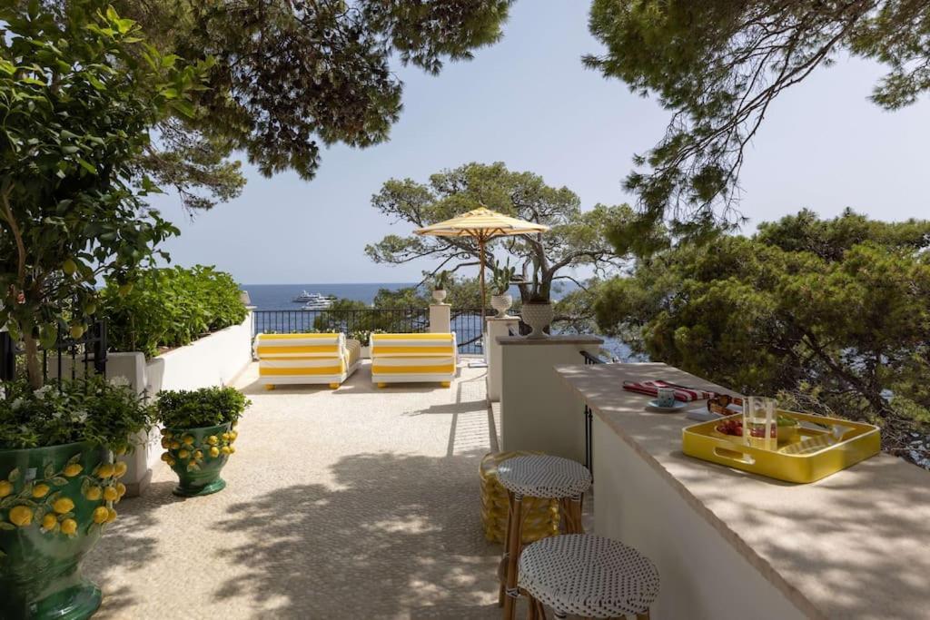 Vila Exceptionnel Pieds Dans L'Eau Capri Exteriér fotografie